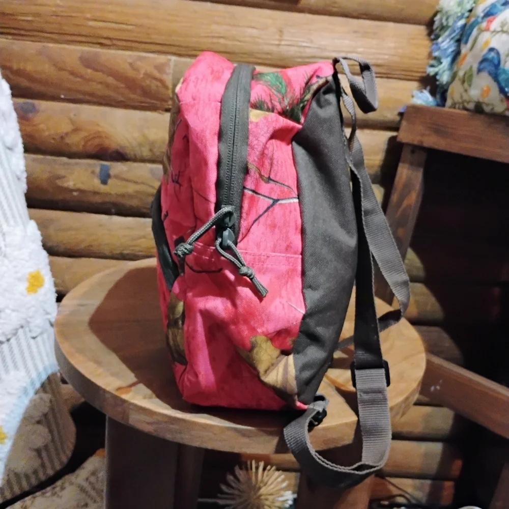 Magellan Outdoors Pink Camo Mini Backpack